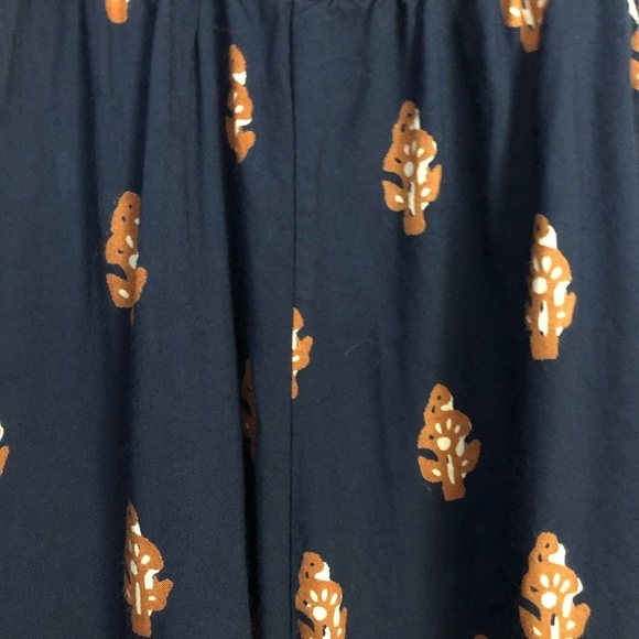 🎄 Angie romper boho  style navy geometric SZ M - Picture 4 of 9